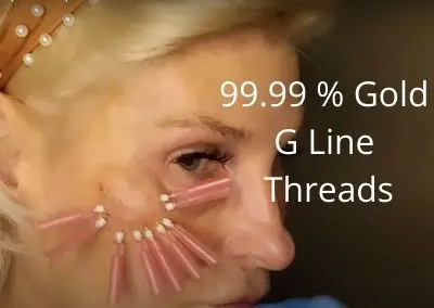 99.99 % Gold G Line Threads | Aquashine Plus Acecosm.com