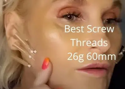 Best Screw Threads | 26g 60mm | DAOs | Nasal | Jawline  | Acecosm.com