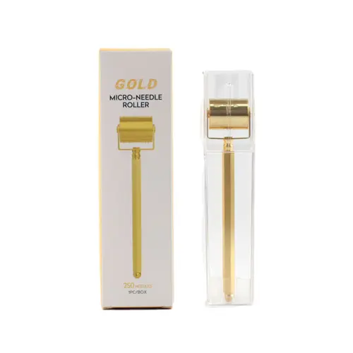 GOLD DELUXE MICRO-NEEDLE DERMA ROLLER 250