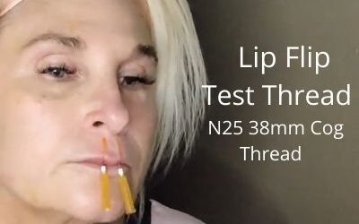 N25 38mm Cog Thread | Lip Flip | Test Thread Acecosm
