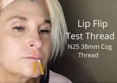 N25 38mm Cog Thread | Lip Flip | Test Thread Acecosm