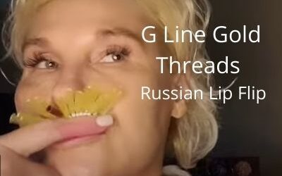G Line Gold Threads | Russian Lip Flip | Mesh Pattern | Acecosm.com DIY55