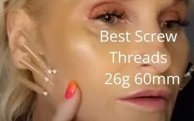 Best Screw Threads | 26g 60mm | DAOs | Nasal | Jawline  | Acecosm.com