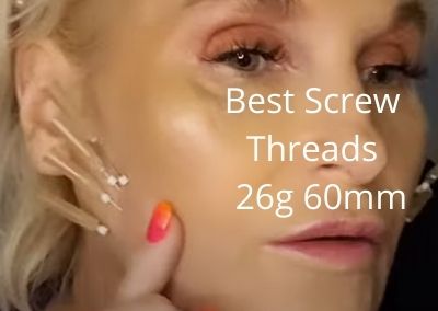 Best Screw Threads | 26g 60mm | DAOs | Nasal | Jawline | Acecosm.com