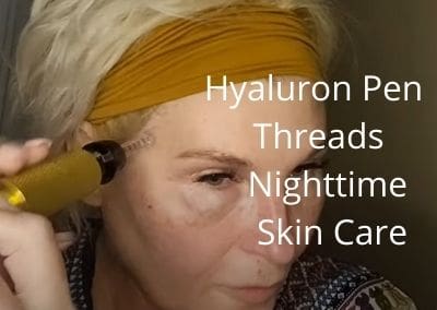 Hyaluron Pen | Threads | Nighttime Skin Care | Getglowingnowskincare.com | #hyapen