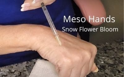 Meso Hands with Snow Flower Bloom from GlamDerma