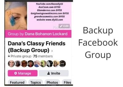 Backup Facebook Group – DIY55