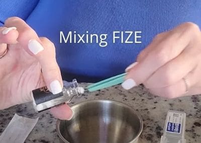 How I mix Fize PLA for Spot Treating