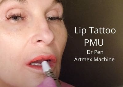 Lip Tattoo – Dr Pen Artmex Machine – PMU