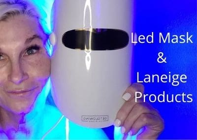 Led Mask and Laneige Products from Get Glowing Now SkinCare