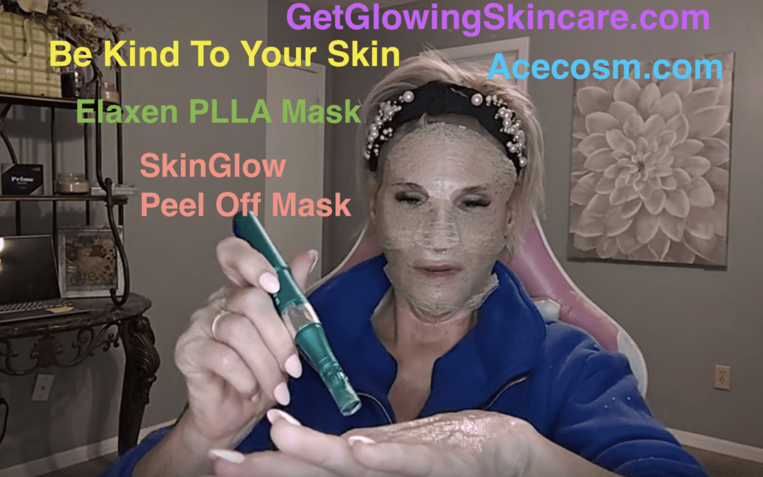 Elaxen PLLA Mask and Stayve Medisco SkinGlow Peel Off Mask