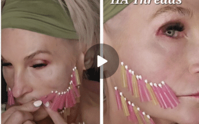 Face Lift with HA PDO Threads