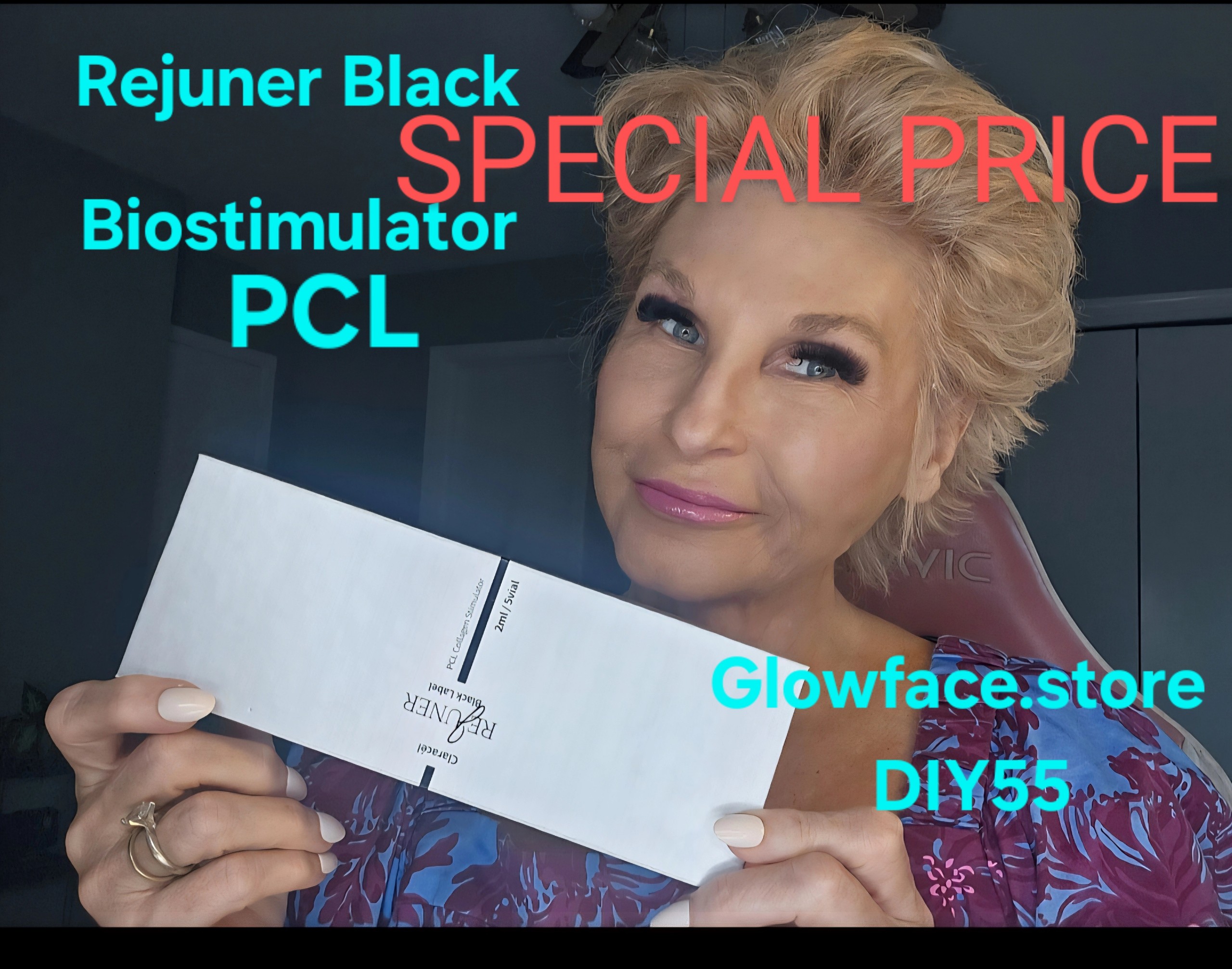 Circle-C Pattern: Under Eye Area Treatment with Rejuner Black - DIY55