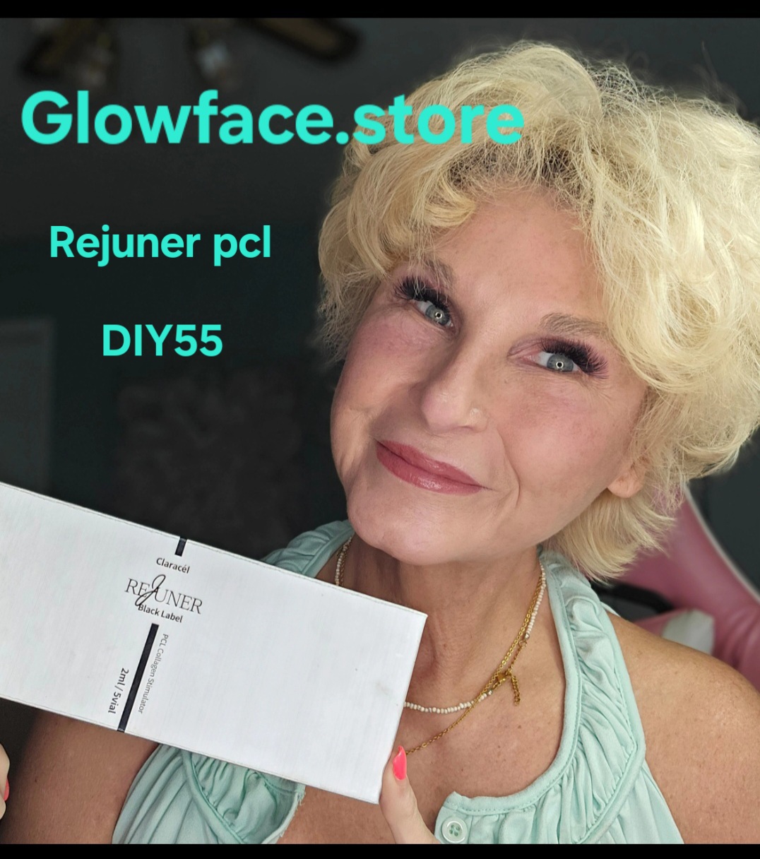 Neck Mesotherapy with Rejuner Black - DIY55