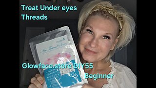 Threading Under Eye Area